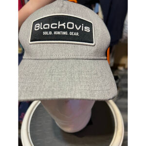 Unisex BlackOvis Trucker Hat Gray/Black One Size Fits Most